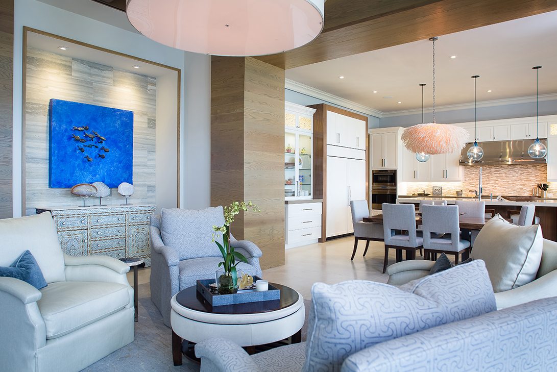Marc-Michaels Vero Beach Island Ease Contemporary Design Living Room